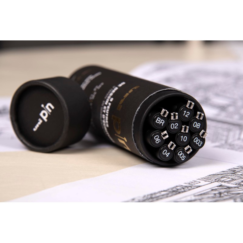 uni-ball PIN Black Felt Tip Pen Fineliners, Water and Fade-Resistant