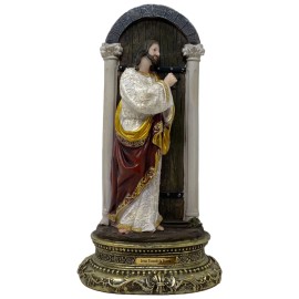 Jesus Toca a la Puerta  12"  Religious Figure Jesus Llama a La Puerta