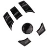 6pcs Multimedia Control Button Multifunction Piano Black Plug and Play