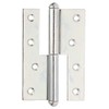Lift-Off Hinge Left Yellow-Galvanised 120 x 88 mm / 1