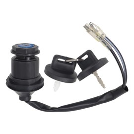 Ignition Key Switch Fits for Yamaha Blaster 200 YFS200 YFS 200 ATV 1988 1999 2000 2001 2002 2003 2004 2005 2006, 2XJ-82510-01-00, 2XJ-82510-00-00