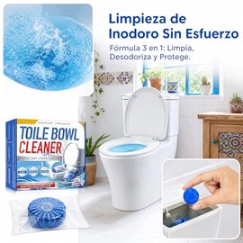 12pcs Pastillas Limpiadoras para Inodoro - Elimina Cal(Toaleta)