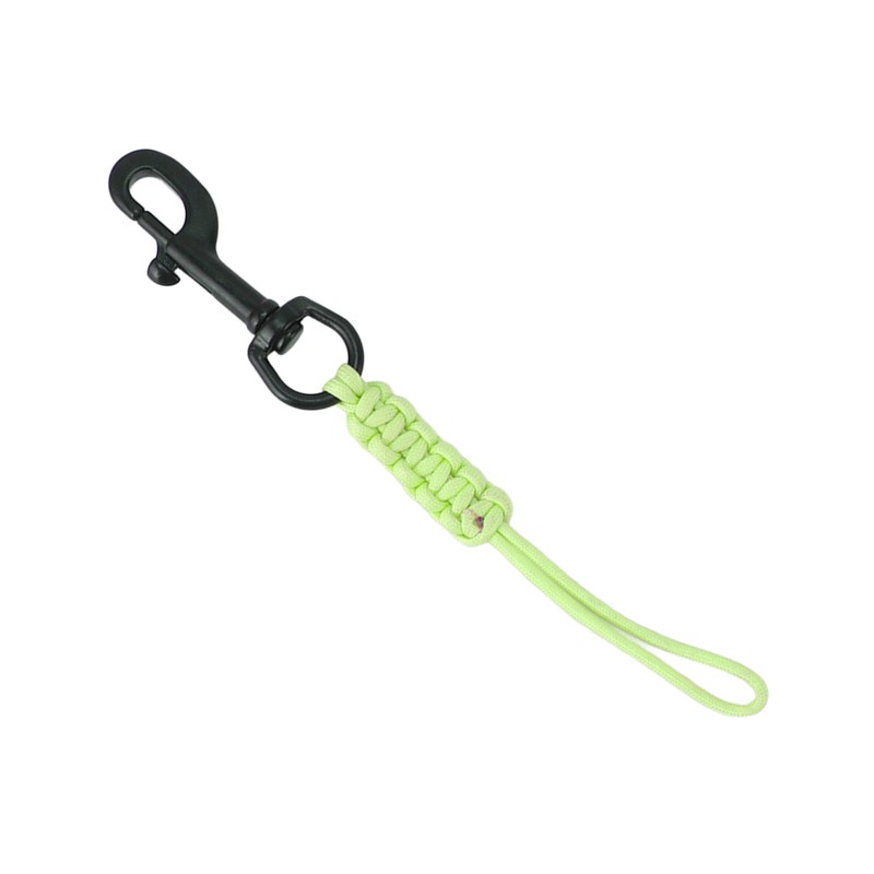 Hand Woven Diving Lanyard Anti Lost Strap Luminous Underwater Safety