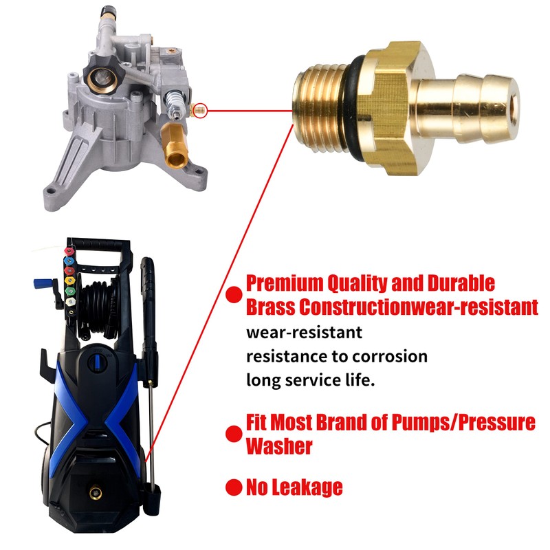 RIDGE WASHER Compatible Chemical Injector Set for Pressure Washer, Pressure