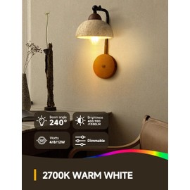 3 Way Light Bulbs 50 100 150w Equivalent, Soft White 2700K, Three Way A19 LED Filament Light Bulb with 90+ CRI, E26 Dimmable Warm Light Bulbs, Classic Clear Glass, 2 Pack