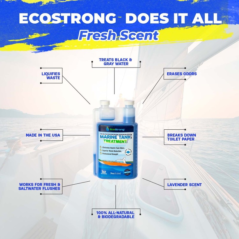 Marine Holding Tank Treatment | Powerful Enzymatic Black Water Digesting