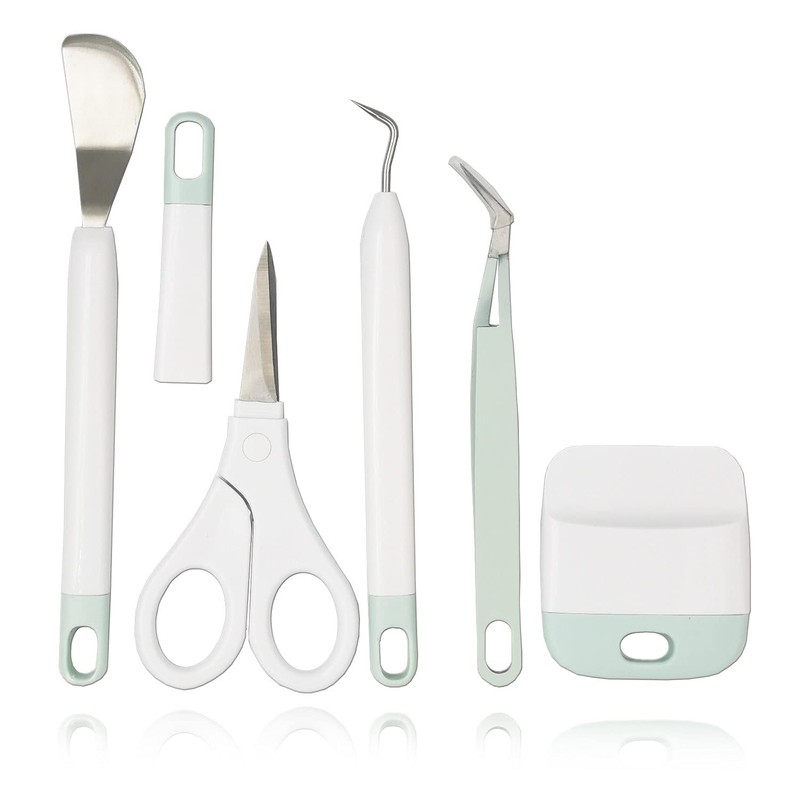 KINGFINGER Craft Vinyl Weeding Tools Set,Precision Craft Vinyl Tools Kit,Weeding