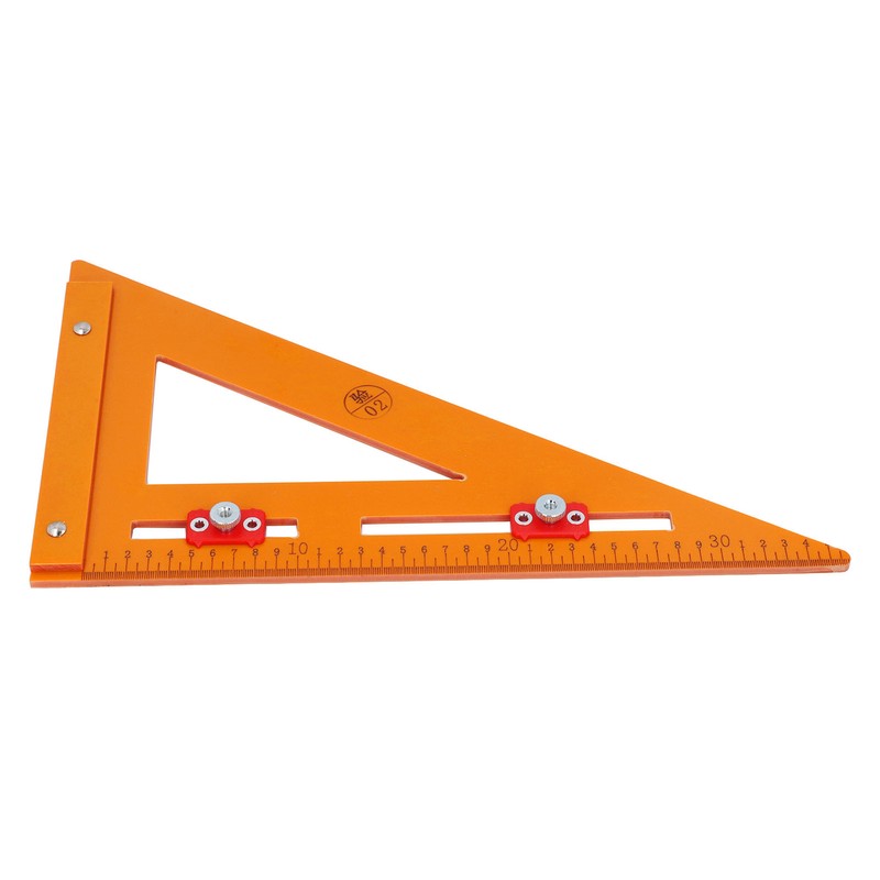 Rafter Square 2 in 1 High Accuracy 220x380mm Mechanical Angle