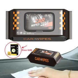 30PCS Car Leather Wipes Auto Polish Accessories+10