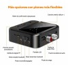 Bluetooth 5.3 Transmisor Receptor Audio Stereo Adaptador,admite Salida De Audio