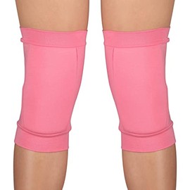 DRUNA Knee Pads Rhythmic Gymnastics Knee Protection Dance & Ballet Training Indigo Comfortable Knee Pads for Fitness & Volleyball (Pink, M)