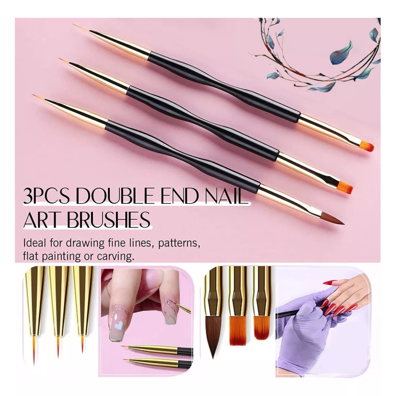 generic Set De Lápiz De Uñas, Pincel Uv, Acrílico, Pintura