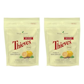 Thieves Hard Lozenges 30 ct (2 Packages) by Young Living Essential Oils