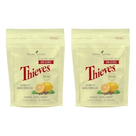 Thieves Hard Lozenges 30 ct (2 Packages) by Young Living Essential Oils