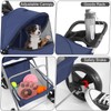 Wedyvko 4 Wheels Dog Stroller Pet Strollers for Small Medium
