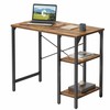 CubiCubi Small Computer Desk, 35 Inch Home Office Desk with