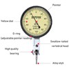2PCS Dial Indicator, 0-20 * 33.5mm Dial Test Indicator DTI