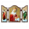 NKlaus Saint Helena Christian Icon Triptych Saints Representation 1440
