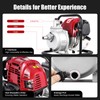 Gasoline Engine Water Pump 4 Stroke 38CC 1200W 1 Inch