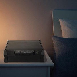 TigerKing Biometric Safe,Quick Access Safe with Mute Mode and Auto-Open Lid Device,Sturdy Fingerprint Portable Safe for Home,Bedside Nightstand,Car,Travel weapons safe biometric safe