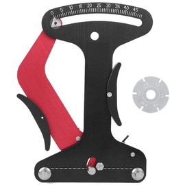 Strong, Sturdy and Durable Spoke Tester with Fine Workmanship, Bicycle Tensiometer Made of Aluminum Alloy, Practical for Cyclists