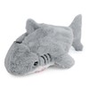 SLEEKEE 1 Piece Grey Shark Pencil Case, Cute Shark Pencil
