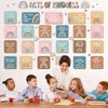 QOUBAI Random Acts of Kindness Classroom Bulletin Board Decorations Boho