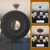 Canomo One Piece Classic Ceiling Medallion Polyurethane Ceiling Fan Medallion