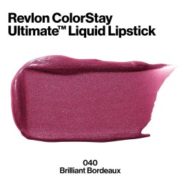 Labial Líquido Cs Ultimate Liquidlipstick Brilliant Bordeaux Acabado Satinado                                                                         