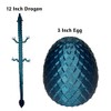 12" Flexi Dragon Fidget Toy - 3D Printed Articulated Dragon