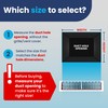 30" x 6" (Duct Opening) Register Vent Cover – Adjustable