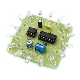 AR191/B Police Flash LED Blue Soldering Training Kit Kit Electronics DIY