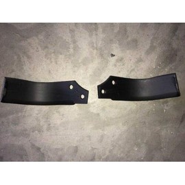 Tiller Tines Compatible with Gearmore Model B Roto-Cultivator Tines Three Each Left Hand and Right Hand