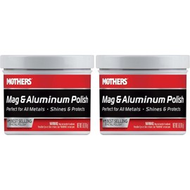 Mothers Mag and Aluminum Polish 5oz Pack 2