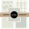 HALL & PERRY Swedish Dish Cloths, Reusable Cellulose Sponge Cloths