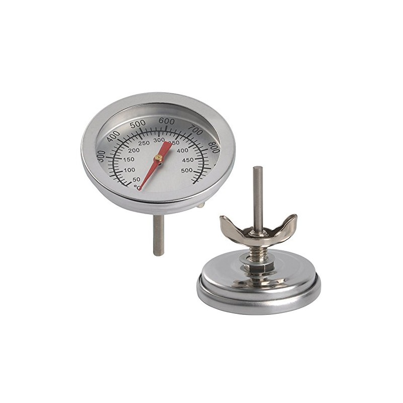 2X BBQ Thermometer Gauge - Barbecue BBQ Pit Smoker Grill