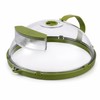 Clear Microwave Food Cover for Reheating – Vented Splatter Guard
