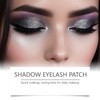 Lazy Eye Shadow Eyelash Patch, Eyeshadow Eyelashes Makeup Stickers, 2-in-1
