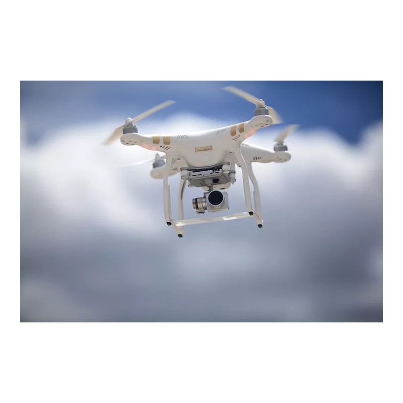 DJI Phantom 3 Deluxe Flight Kit Translucent BLUE