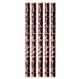 Hausdec Liner-Pinsel für Nägel, 5-teilig, Linerpinsel, Nail Art, mit doppeltem Ende, Griff aus Metall, sehr fein, professionelles Pinsel-Set