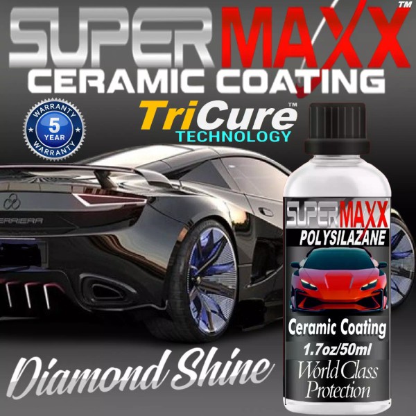 Platinum CERAMIC PR0 GRADE CAR COATING "TRICURE" TECHNOLOGY" GLOSS "POLYSILAZANE