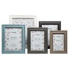 Hampton Frames PALOMA Distressed Shabby Chic Picture Photo Frame White