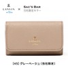 Lanvin On Blue 480115 Luxembourg Women's Key Case, [45] Gray