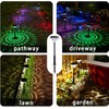 Solar Lights Outdoor Waterproof IP65, 2 Modes LED Warm White