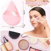 12 Pieces Triangle Powder Puff Face Soft Triangle Makeup Puff