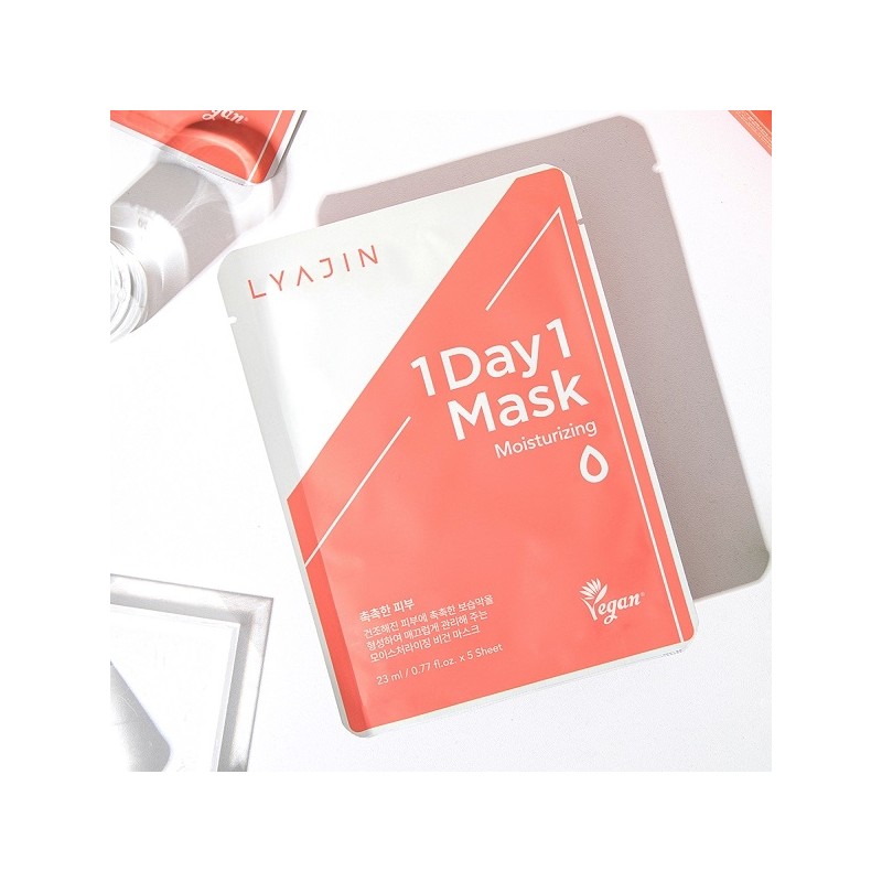 Liajin One Day One Moisturizing Mask 5ea BOX / 리아진