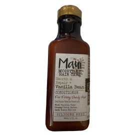 CURLS Maui Moisture Smooth & Repair Vanilla Bean Conditioner Silicone Free 13 fl oz