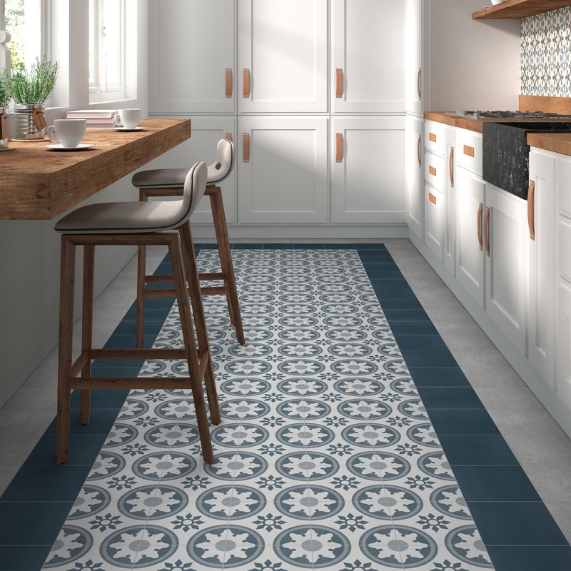 16-Pack Peel and Stick Floor and Wall Tile for Kitchen
