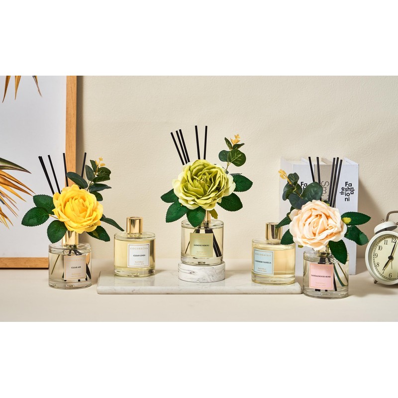 COCORRÍNA Reed Diffuser - Moroccan Amber 6.7 Fl.oz Reed Diffuser