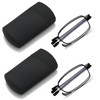 VANANA Folding Reading Glasses with Hard Cases, Blue Light Blocking